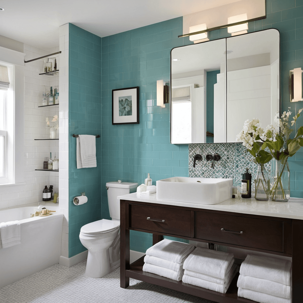 a bathroom with a sink and a bathtub