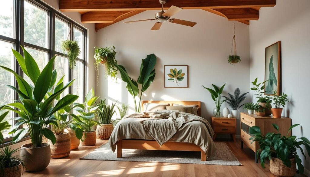 Biophilic Bedroom Design with Plants Biophilic Bedroom Design with Plants