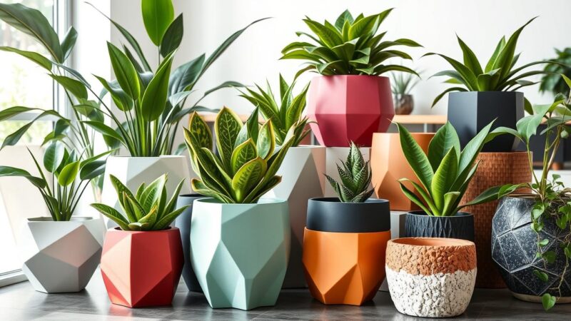 Trendy Plant Pots That Make Your Greenery Pop