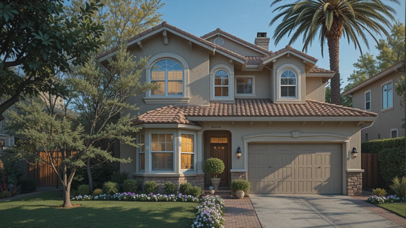 Average house prices in California 2025